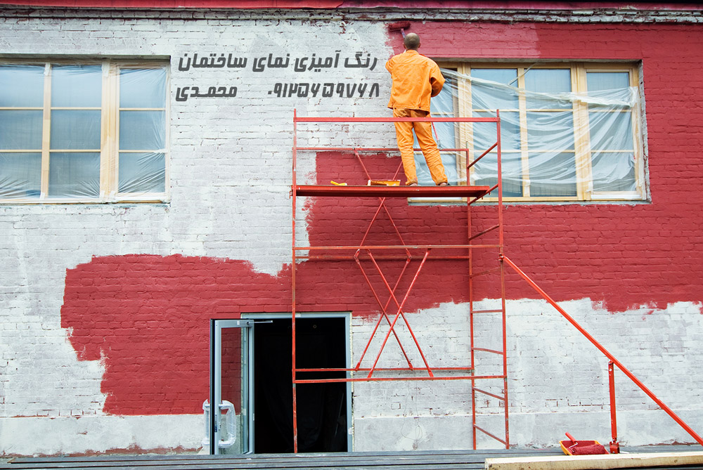 انواع رنگ نما ساختمان - نقاشی ساختمان محمدیexterior house painting in tehran and karaj